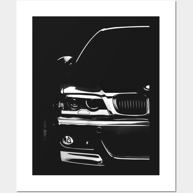 BMW e46 Wall Art by hottehue